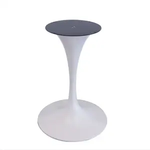 Vente en gros design moderne fourniture de pièces de base pour table en métal tulipe de bar pieds de table pour meubles commerciaux