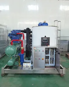 ICESTA Automatic High Reliable Ice Flake Long Service Life Industrial 10 Ton Sea Water Flake Ice Machine