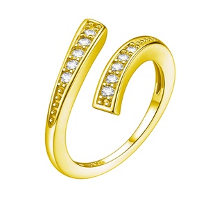 Fine Jewelry IGI Certified <b>Crystal</b> Full Eternity <b>Ring</b> DEF VS VVS 18K Gold Engagement Band - Product Image 3