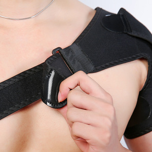 Support d'épaule avec coussin de pression, attelle d'épaule réglable <span class=keywords><strong>pour</strong></span> brassard de rotateur déchiré, <span class=keywords><strong>tendinite</strong></span>, dislocation, joint AC, bursite - Product Image 5