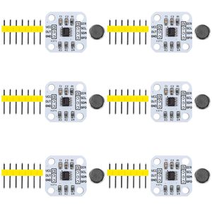 Encodeur magnétique Ransanx AS5600 12 bits avec sortie I2C PWM, module d'alimentation 3.3V 5V, connecteur à broches - Product Image 4