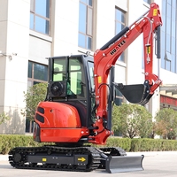 LIVRAISON GRATUITE Minipelle 3.5 tonnes Moteur Kubota de pelle ferme Nouvelles mini pelle 1 tonne 2 tonnes Prix des machines