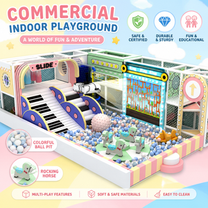 Service de conception 3D gratuit pour aire de jeux intérieure commerciale avec toboggan pour les startups - Product Image 1