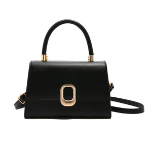 New Style Fashion Simple Trend <strong>Solid</strong> Color Shoulder Messenger <strong>Bag</strong> Elegant Handbag Small Square <strong>Bag</strong> for Women - Product Image 6