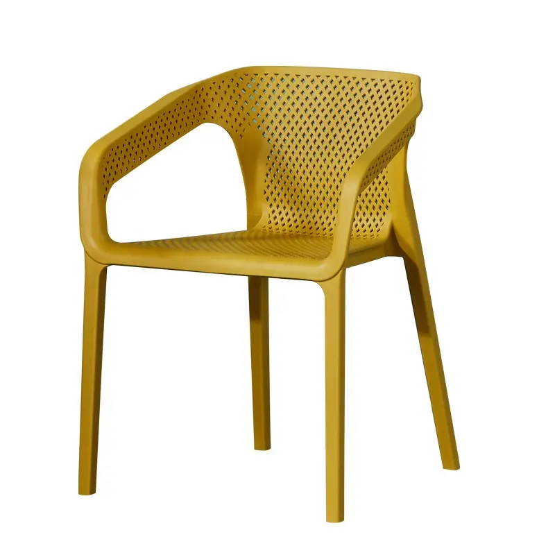 AIRFFY OEM/ODM chaises salle una mangiatoia a buon mercato impilabile sedia di plastica all'aperto sedie da giardino Comfort per ristorante all'aperto