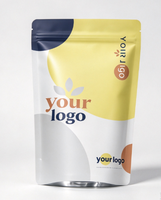 Sachet Doypack Personnalisé Refermable de Qualité Alimentaire avec Fermeture Éclair pour Snacks