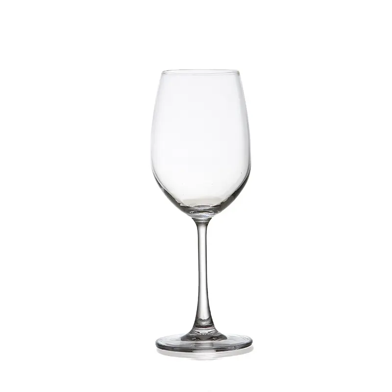 350ml amazon top trasparente di cristallo di vetro calice di produttori all'ingrosso di vino calice di vino di vetro