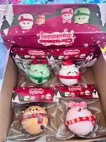 Jouet anti-stress créatif en forme de renne de Noël et bonhomme de neige, blocs de construction, boule croustillante, jouet à presser mignon et moelleux, cadeaux