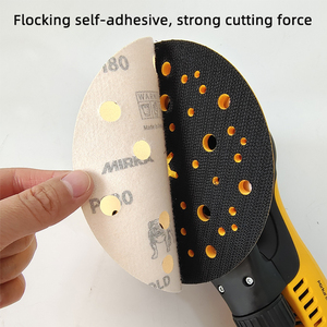 <span class=keywords><strong>Mirka</strong></span> 6 pollici 150mm carta abrasiva a secco per auto 100 fogli 80 120 180 240 320 400 500 <span class=keywords><strong>abrasivi</strong></span> a grana - Product Image 4