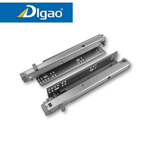 Mở Rộng Đầy Đủ Heavy Duty Vertical Telescopic Ngăn Kéo Trượt Đường Ray Phía Dưới Gắn Ngăn Kéo Đường Ray - Product Image 4