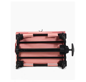 Grande capacité écologique Oxford Portable pliable chien <span class=keywords><strong>chat</strong></span> <span class=keywords><strong>sac</strong></span> de <span class=keywords><strong>transport</strong></span> avec roues fermeture à glissière motif solide pour le voyage des animaux de compagnie - Product Image 5