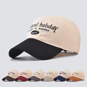 Gorras Unisex <span class=keywords><strong>New</strong></span> <span class=keywords><strong>Era</strong></span> Vintage con Letras Bordadas, <span class=keywords><strong>Gorra</strong></span> de Béisbol para Fines de Semana y Vacaciones - Product Image 3