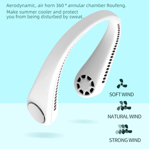2023 ventaglio sospeso senza foglie con ventaglio silenzioso con ricarica USB per esterni, piccolo <span class=keywords><strong>ventilatore</strong></span> può essere trasportato intorno alla ventola di raffreddamento m6 - Product Image 4