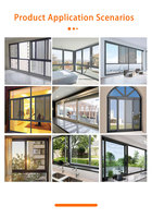 Solución Personalizada de Ventanas de Aluminio con Doble Acristalamiento NFRC AS2047 para Proyectos de Viviendas, Ventanas Corredizas Herméticas