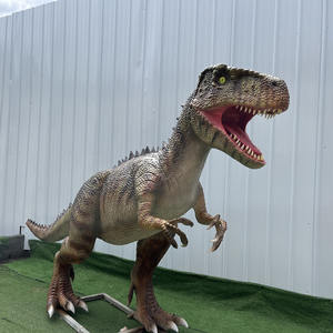 Modèle de <span class=keywords><strong>dinosaure</strong></span> T-rex animatronique de 4 m de long, taille réelle, pour jardin, centre commercial, à vendre - Product Image 4
