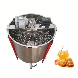 Nouvelle centrifugeuse à miel domestique 12 cadres en acier inoxydable, extracteur de miel automatique 4 cadres - Offre Spéciale - Product Image 1