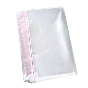 Bolsa de Plástico Transparente de Celofán BOPP Biodegradable con Cierre Hermético, Impresión Personalizada, a Prueba de Humedad, para Empacar Calcetines - Product Image 5