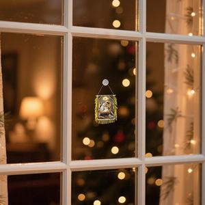 لافتة مجيء أنيقة بسيطة نمط زخرفي مكان على رف عرض غرفة المعيشة تسليط الضوء على طعم عطلة الفردية - Product Image 4