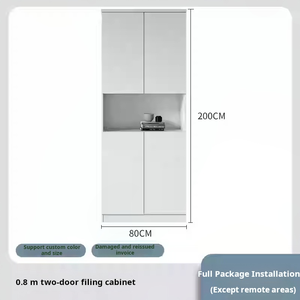 <span class=keywords><strong>Armoire</strong></span> <span class=keywords><strong>de</strong></span> rangement moderne à sept portes, bibliothèque en bois, <span class=keywords><strong>armoire</strong></span> <span class=keywords><strong>de</strong></span> bureau sur pied - Product Image 4