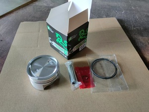 Conjunto de Pistón para Motor de Motocicleta, Accesorios para <span class=keywords><strong>Generador</strong></span> de Gasolina y Bomba de Agua, Hierro con Pasador y Abrazadera para <span class=keywords><strong>GX390</strong></span> - Product Image 6