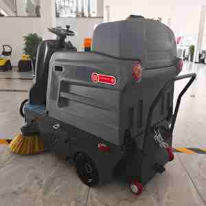 CleanHorse M3 Уличная электрическая подметально-уборочная машина для заводов, 1200 мм, с защитой от ржавчины, для уборки улиц - Product Image 6