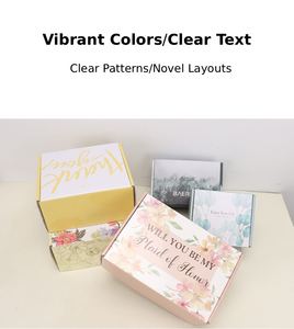 Индивидуальная гофрированная почтовая коробка-упаковка — Защитная персонализированная маленькая подарочная коробка для отправлений, перерабатываемая, с индивидуальным логотипом, оптовый поставщик - Product Image 5