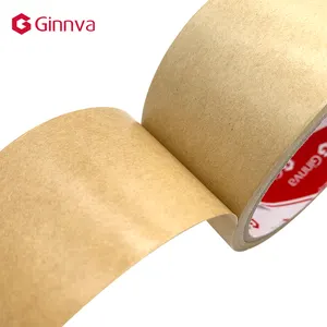 Custom Packing Brown Adhesive Brown Kraft Paper Tape