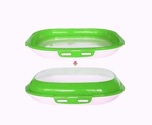 Plateau de rangement de cuisine personnalisé avec logo, conteneur empilable créatif, plateau de conservation alimentaire réutilisable en plastique PP - Product Image 1