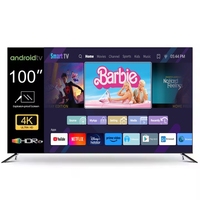 Televisores Inteligentes Android TV de 32 43 50 55 65 75 85 Pulgadas, Televisores LED Inteligentes 4K