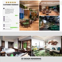 Ensemble de meubles de chambre d'hôtel sur mesure pour projets commerciaux clés en main, mobilier d'hôtel moderne de luxe, ensembles de meubles en bois durables et écologiques