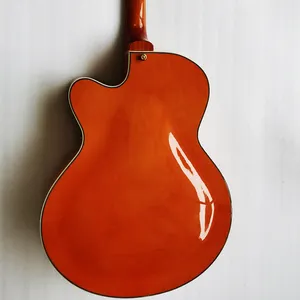 جيتار الجاز, جيتار الجاز جوفاء الجسم أركتوب نصف جوفاء الكهربائية القيثارات الصوتية برتقالي اللون