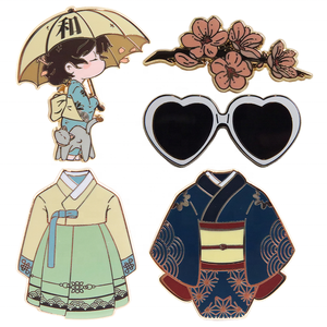 फैक्टरी व्यक्तिगत धातु बैज हार्ड एनमेल एनीमे ब्रोच डिजाइन आपके स्वयं के डिजाइन पिन स्मारिका उपहार - Product Image 5