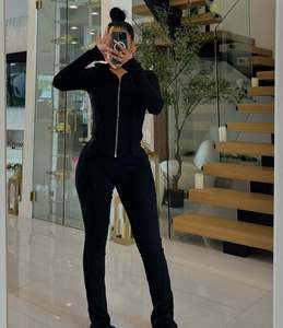 Nuovi Arrivi: Completo Casual da Donna con <span class=keywords><strong>Giacca</strong></span> <span class=keywords><strong>e</strong></span> Pantaloni, Set Due Pezzi Autunnale, Tuta Sportiva da Donna - Product Image 5