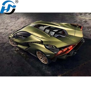 TPU Mat Combat Vert PVC Peinture Protection Film Kit Auto-Guérison Clair Autocollant De Voiture pour Phares Rétroviseur Brillant - Product Image 1