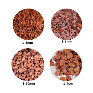 Pierre naturelle concassée en gros pour aménagement paysager, décoration, pavage, filtration, horticulture, pierre de barbecue, roche de lave, galet volcanique - Product Image 3