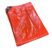 Vente chaude haute résistance 20X40 camion remorque toit couverture enduit PE bâche tissu FR traitement résistant à la déchirure étanche