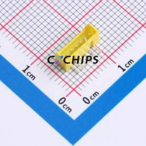 BX-MX1.25-6PWZ-Y Wire-to-Board Pin Header Bent Lead Through Hole,P=1.25mm 1x6P 1.25mm Right Angle Insert PicoBlade (MX 1.25) - Product Image 1