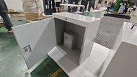 Armoire électrique sur mesure en acier, boîtier d'équipement de contrôle industriel, coffret en tôle pour équipement électronique