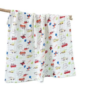 לעטוף שמיכות חיתולים 100% כותנה שמיכת תינוק100% כותנה אורגנית 6 שכבות שמיכות מוסלין גזה לתינוק - Product Image 4