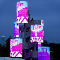 Pantalla LED de Alquiler para Eventos Publicitarios Grandes, Pantalla LED de Alquiler para Exteriores de 500x500 mm, Pantalla de Video Wall LED P3.91 P4.81