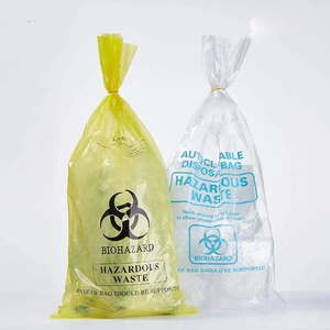 Autoclave Tolérant PP En Plastique Biohazard Sacs Poubelles Jetable Infectieux Déchets Médicaux Sac Usine Directe Vietnam En Gros - Product Image 4