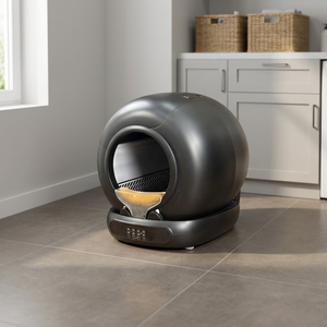 Litière Intelligente Automatique pour Chat 2026, Auto-Nettoyante 65L, Surveillance Intelligente, Contrôle des Odeurs, Certifiée CE RoHS, Amérique du Sud - Product Image 1