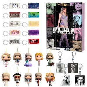 ชุดเครื่องประดับคริสต์มาส Taylor Swift The Eras Tour ชุด 24 ชิ้น พวงกุญแจอะคริลิกตกแต่ง แขวนประดับต้นคริสต์มาส - Product Image 5