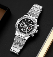 Gemakkelijk te onderhouden, nauwkeurige tijdmeting, stopwatchfunctie, datumweergave, horloge van hoge kwaliteit