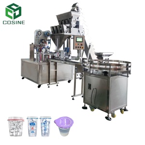 Máquina Selladora de Vasos Rotatoria Automática de Alta Velocidad para Vasos de Fideos, Solución Eficiente para el Empaquetado de Fideos - Product Image 1