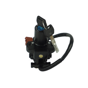 ชุดล็อคสวิตช์จุดระเบิดของรถจักรยานยนต์1ชุดถังน้ำมันเชื้อเพลิงก๊าซล็อครวมถึงกุญแจสำหรับ <span class=keywords><strong>CBR600</strong></span> CBR 600 RR CBR600RR F5 <span class=keywords><strong>2005</strong></span> - Product Image 2