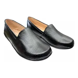 Zuecos de Cuero para Mujer Angelina, Punta Redonda, Zapatos Cómodos para Todas las Temporadas, Entresuela de EVA, Suela de Goma - Product Image 3