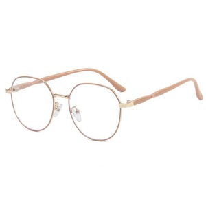 Lunettes de lecture pour femmes, monture dorée, verres transparents, anti-lumière bleue, forme ovale, pour la lecture et la visualisation de vidéos - Product Image 5