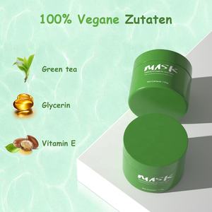 Mascarilla Facial Sólida de Arcilla de Té Verde, Cuidado Facial Natural y Orgánico con Logotipo Personalizado OEM - Product Image 3