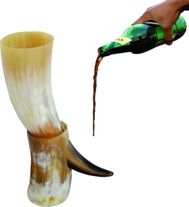 Forte demande en gros livraison directe Original fabriqué à la main Viking cornes à boire Viking tasse Unique tasse à vendre - Product Image 2